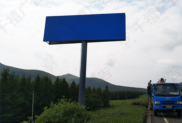 山东单立柱广告塔 山东单立柱广告塔
